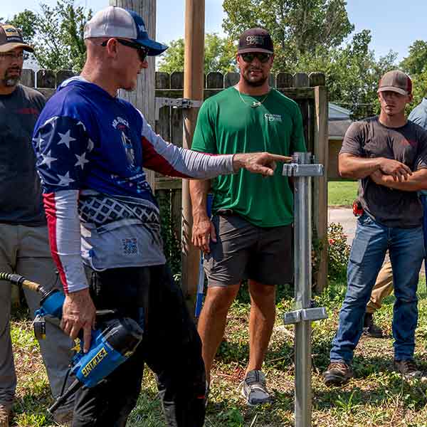 Mr. Fence Academy training