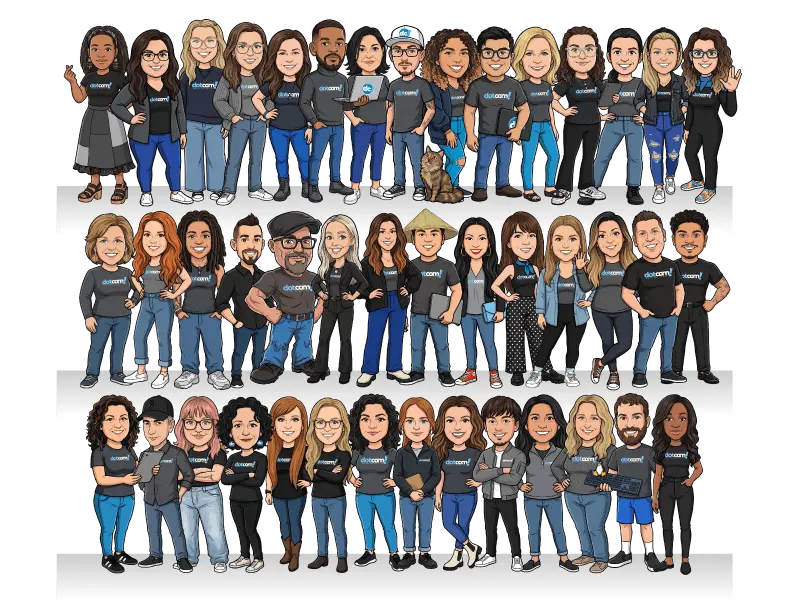 DotCom Global Media team members