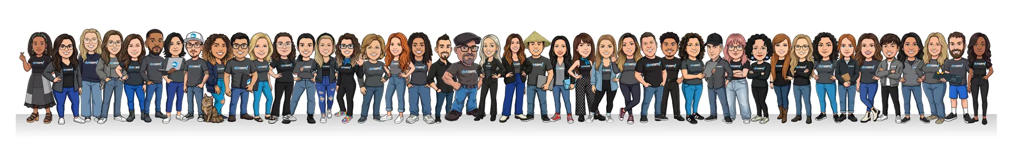DotCom Global Media team members