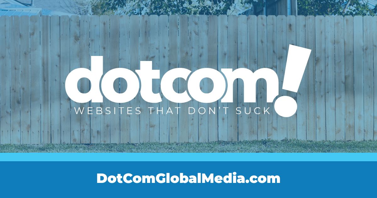 Website Fence Companies DotCom logo