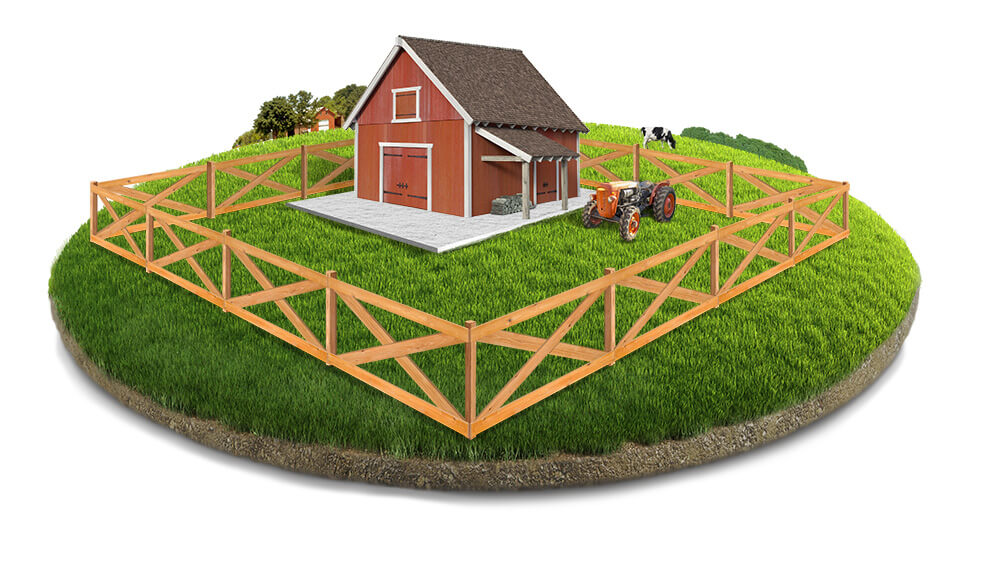 DotCom Global Media Fence Graphic Example