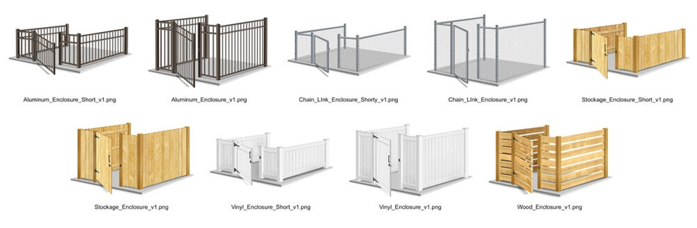 DotCom Global Media Fence Graphic Example
